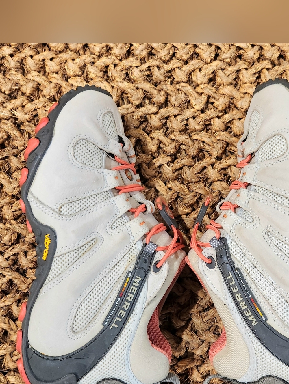 Merrell Chameleon II Stretch Womens 6.5 Grey Beige Continuum 83526 Performance - Picture 6 of 12